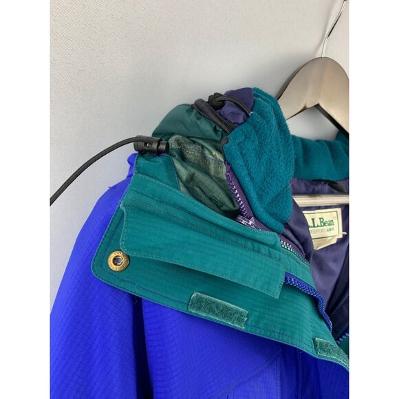Women’s L.L. Bean Blue Puffy Jacket Size XL - Picture 8 of 10